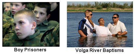 GCMM Russia Boys Prison and Volga River Baptism